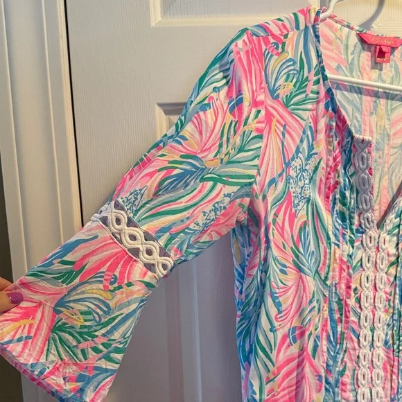 Cotton Lilly Pulitzer shift dress - Picture 3 of 6